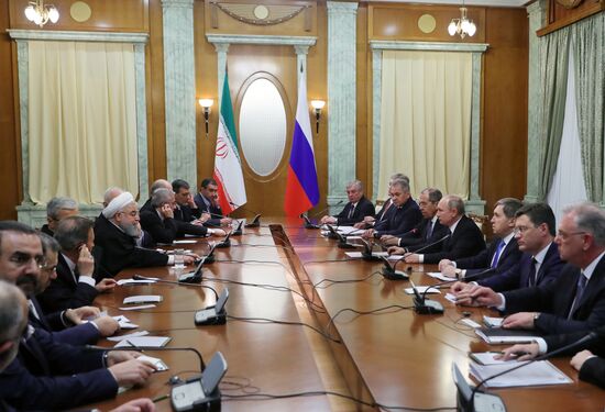 Рабочая поездка президента РФ В. Путина в Сочи