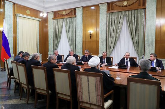 Рабочая поездка президента РФ В. Путина в Сочи