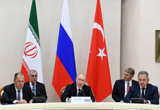 Рабочая поездка президента РФ В. Путина в Сочи