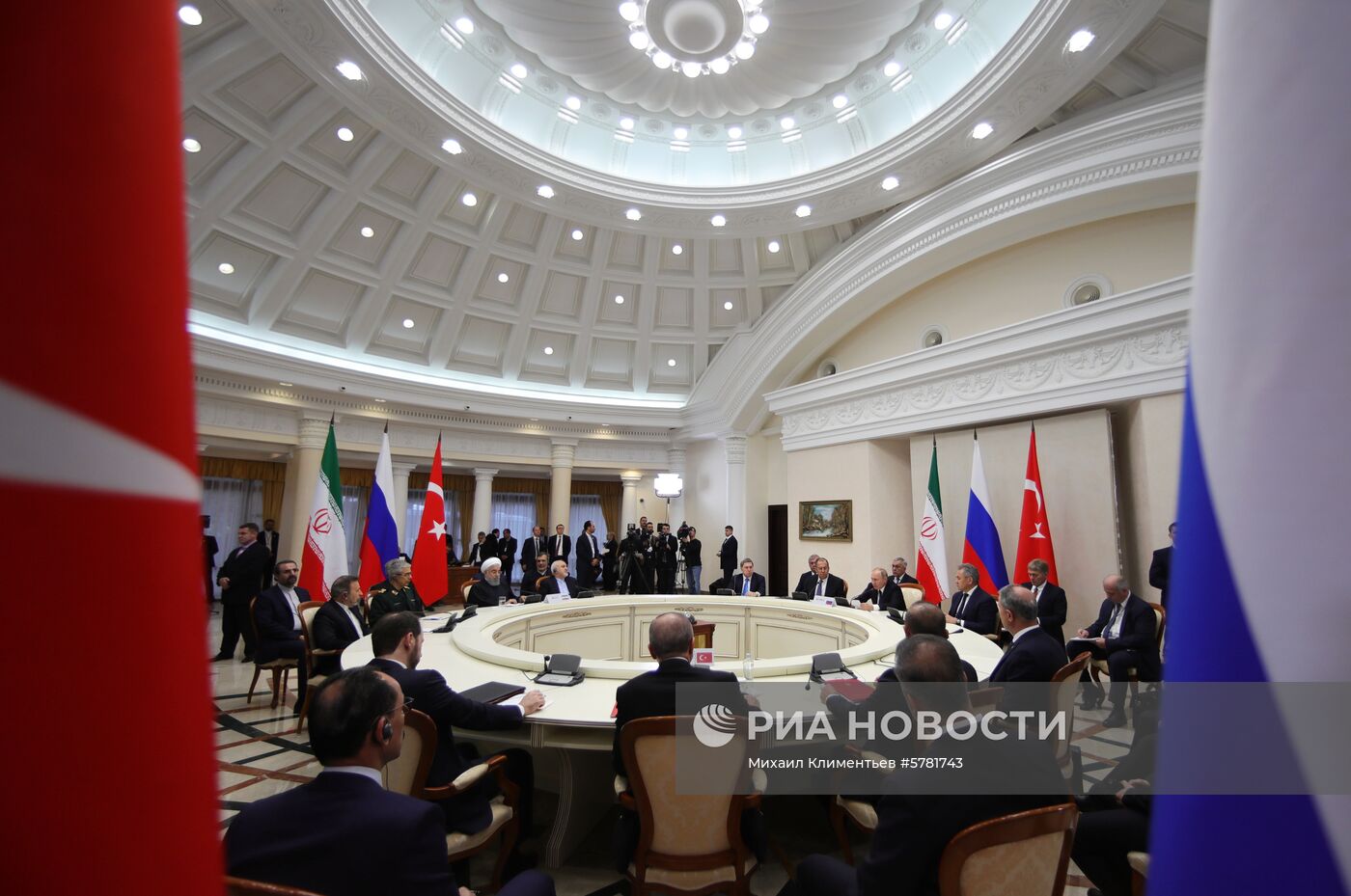 Рабочая поездка президента РФ В. Путина в Сочи