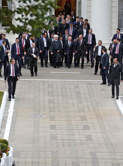 Рабочая поездка президента РФ В. Путина в Сочи