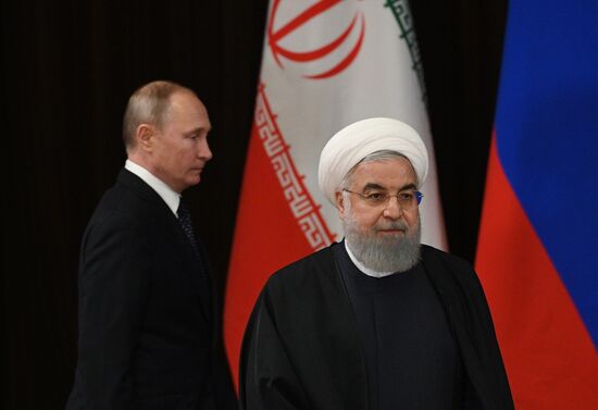 Рабочая поездка президента РФ В. Путина в Сочи