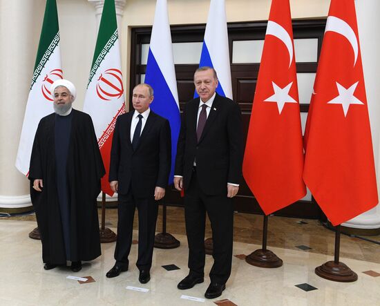 Рабочая поездка президента РФ В. Путина в Сочи