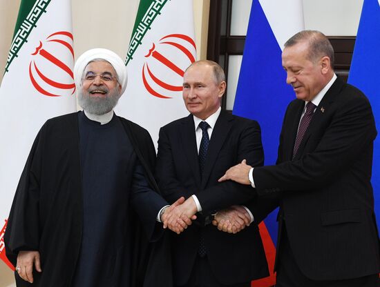 Рабочая поездка президента РФ В. Путина  в Сочи