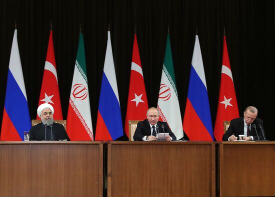 Рабочая поездка президента РФ В. Путина  в Сочи