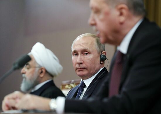 Рабочая поездка президента РФ В. Путина  в Сочи