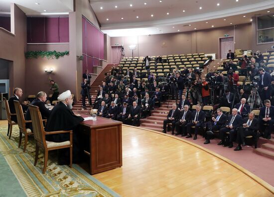 Рабочая поездка президента РФ В. Путина  в Сочи