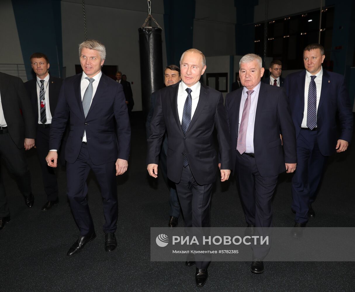 Рабочая поездка Президента РФ В. Путина в Сочи