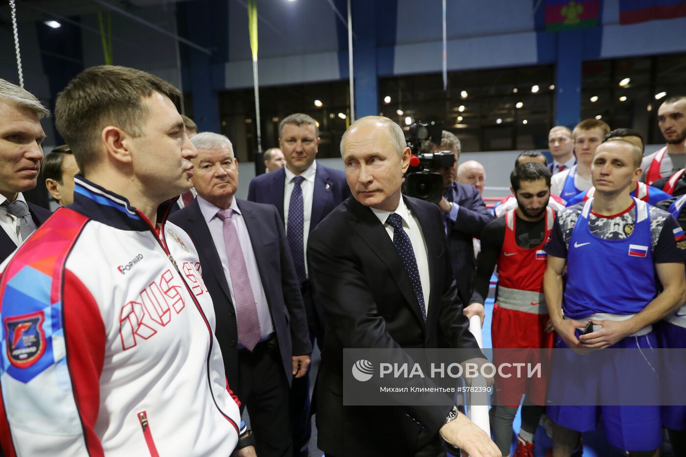 Рабочая поездка Президента РФ В. Путина в Сочи