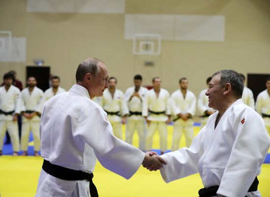 Рабочая поездка Президента РФ В. Путина  в Сочи