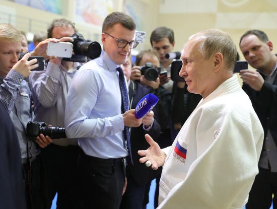 Рабочая поездка Президента РФ В. Путина  в Сочи