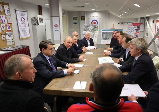 Рабочая поездка Президента РФ В. Путина  в Сочи