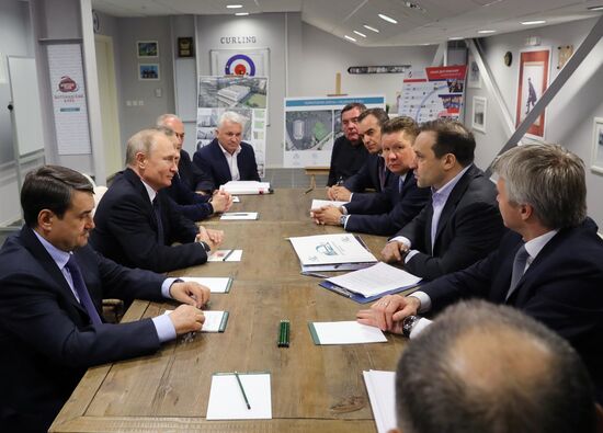 Рабочая поездка Президента РФ В. Путина  в Сочи