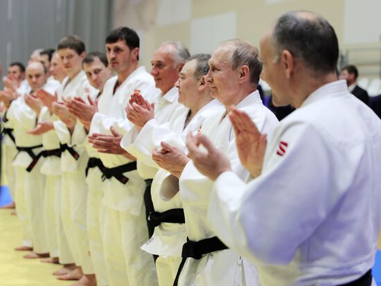 Рабочая поездка Президента РФ В. Путина  в Сочи