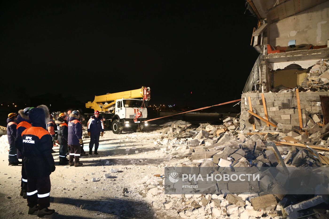 Взрыв газа в жилом доме в Красноярске