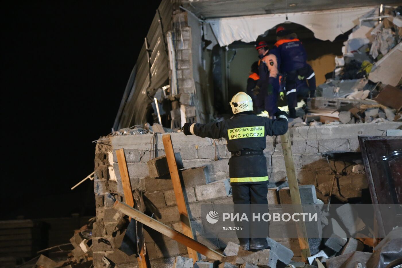 Взрыв газа в жилом доме в Красноярске