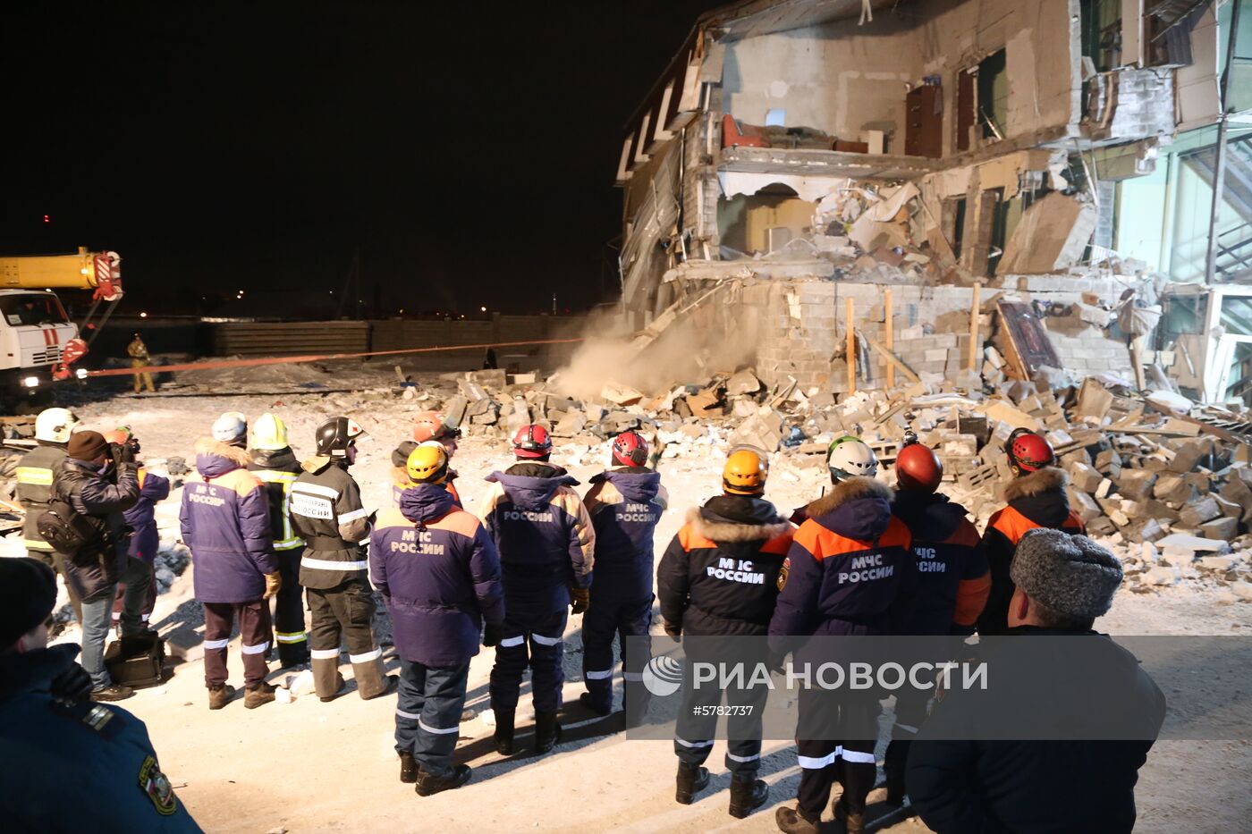 Взрыв газа в жилом доме в Красноярске