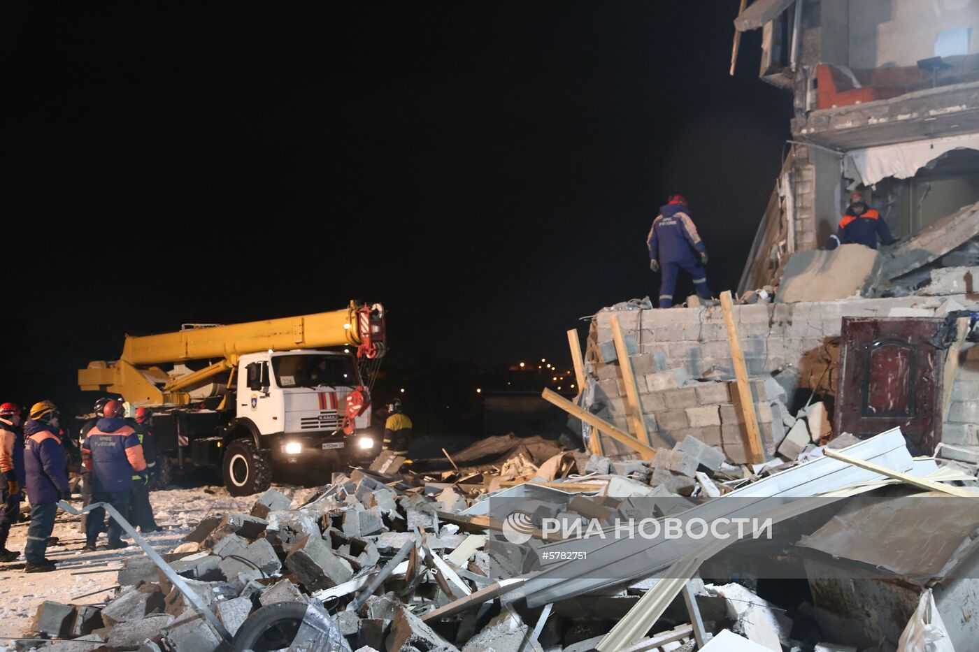 Взрыв газа в жилом доме в Красноярске