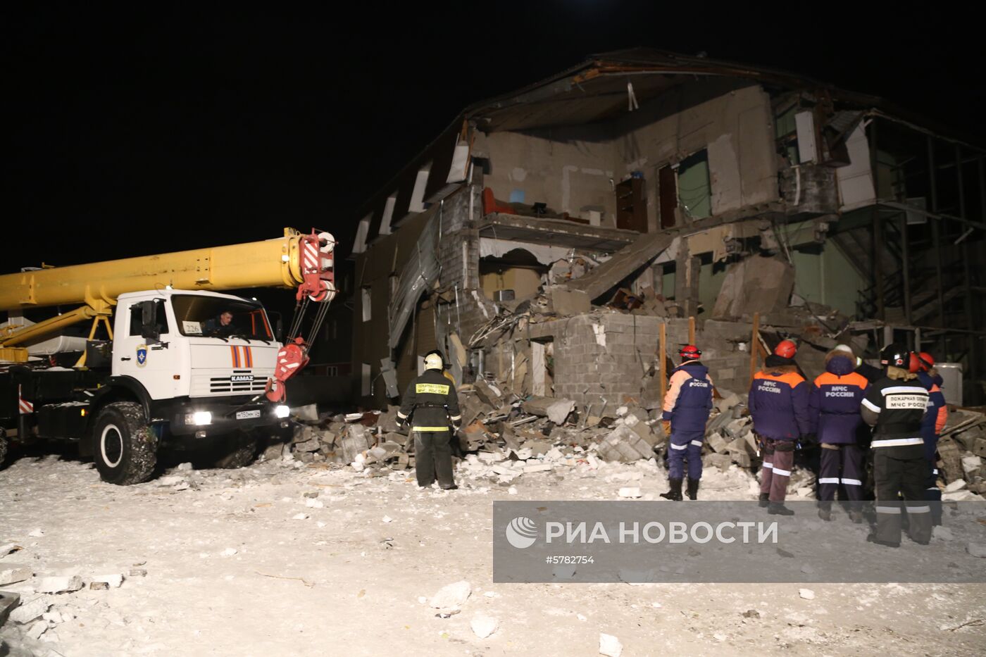 Взрыв газа в жилом доме в Красноярске