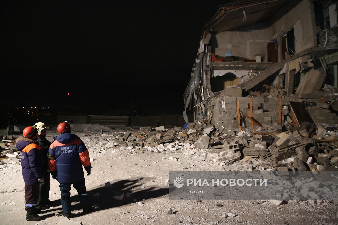 Взрыв газа в жилом доме в Красноярске