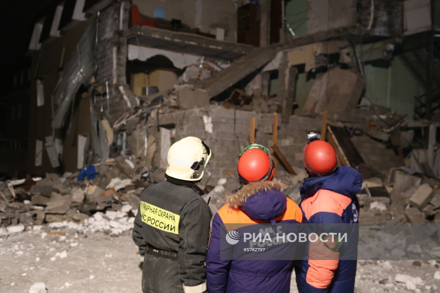 Взрыв газа в жилом доме в Красноярске