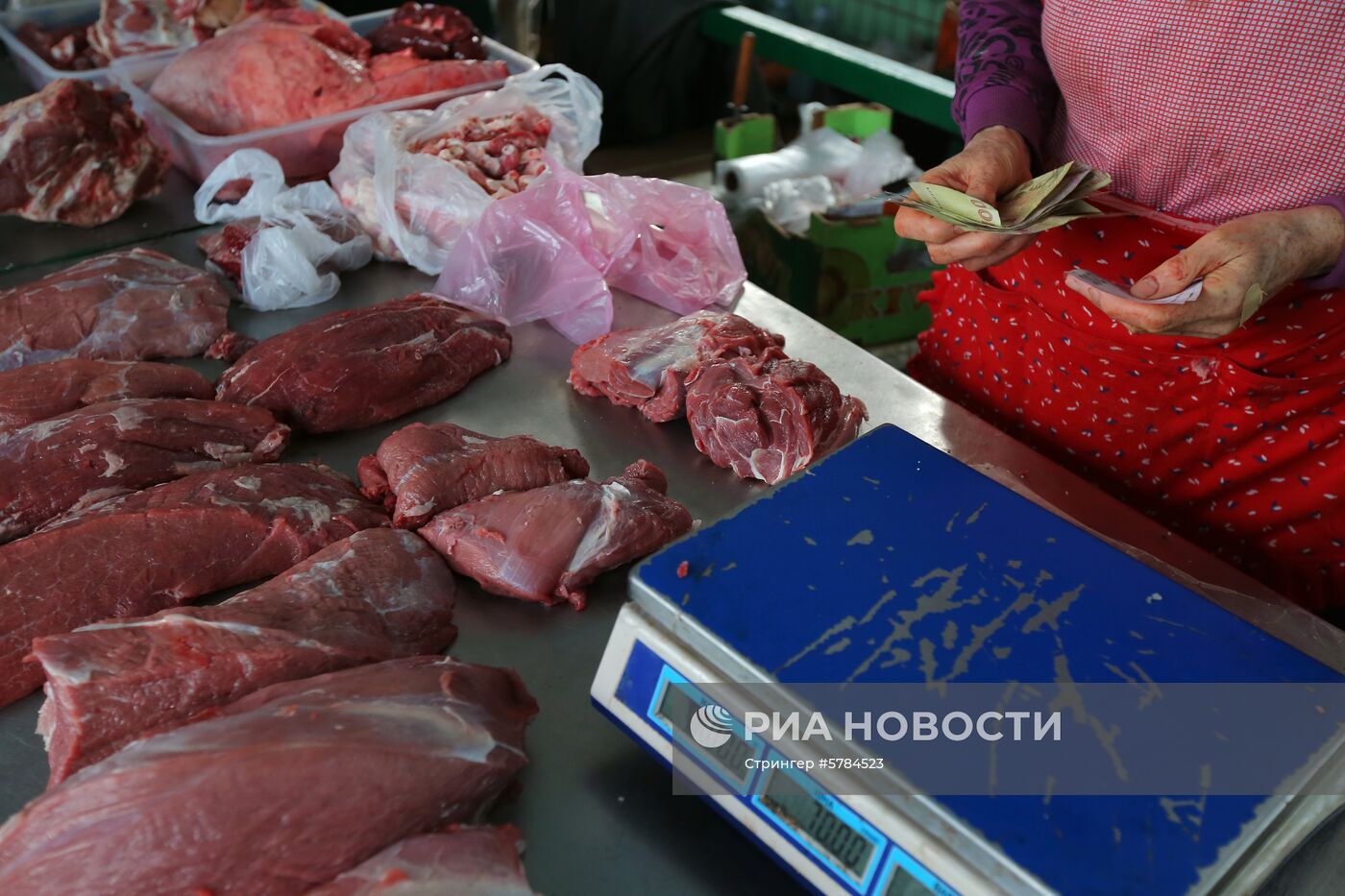 Продовольственный рынок в Киеве