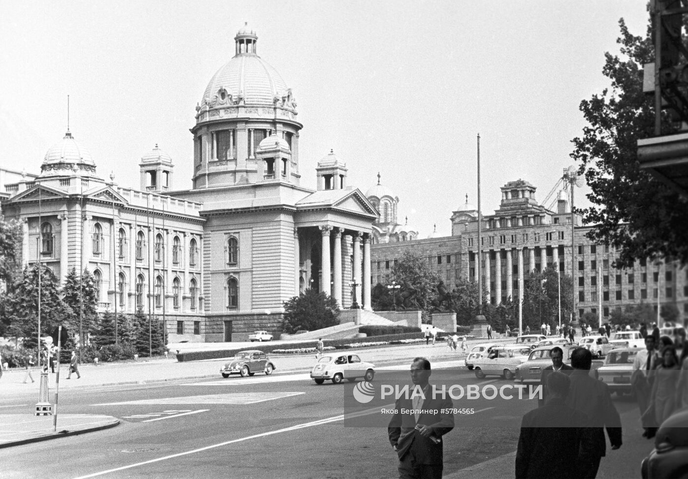 Здание Народной скупщины в Белграде