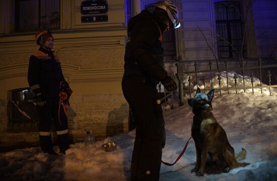 Обрушение плит перекрытия в здании Санкт-Петербургского НИУ ИТМО