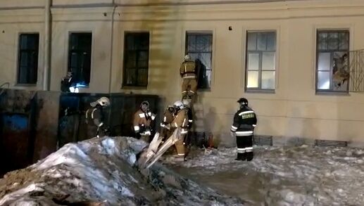 Обрушение плит перекрытия в здании Санкт-Петербургского НИУ ИТМО