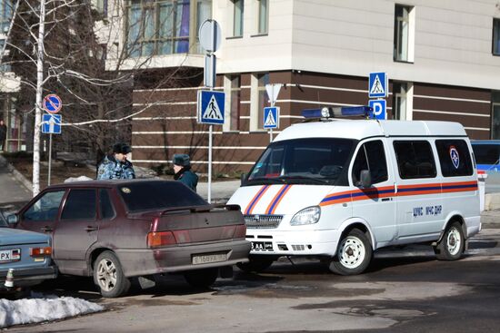 В центре Донецка прогремели три взрыва