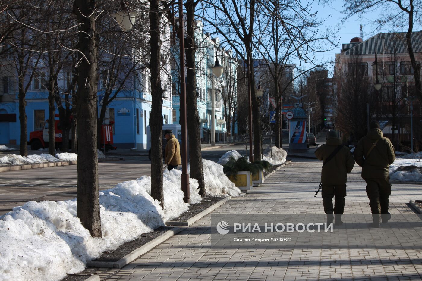 В центре Донецка прогремели три взрыва