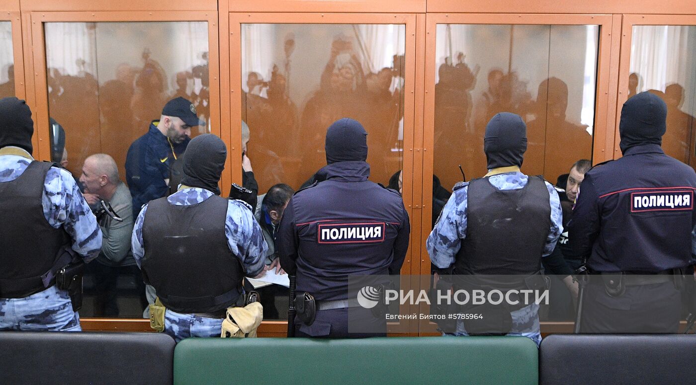 Предварительные слушания по делу банды А. Гагиева