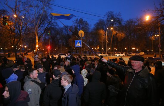 Акция в Киеве против полицейского произвола