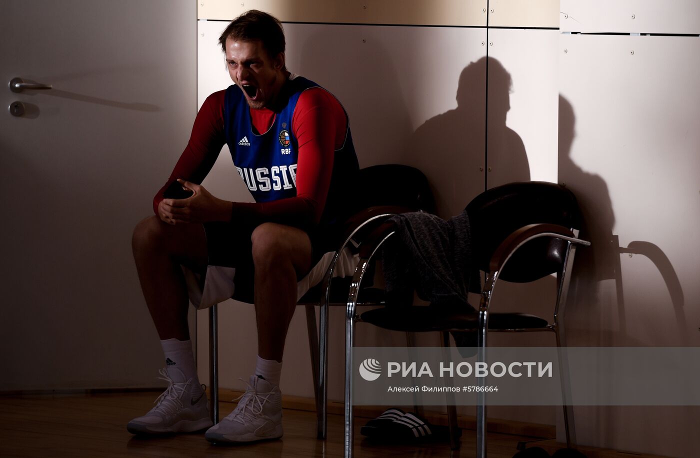 Открытая тренировка мужской сборной РФ по баскетболу 