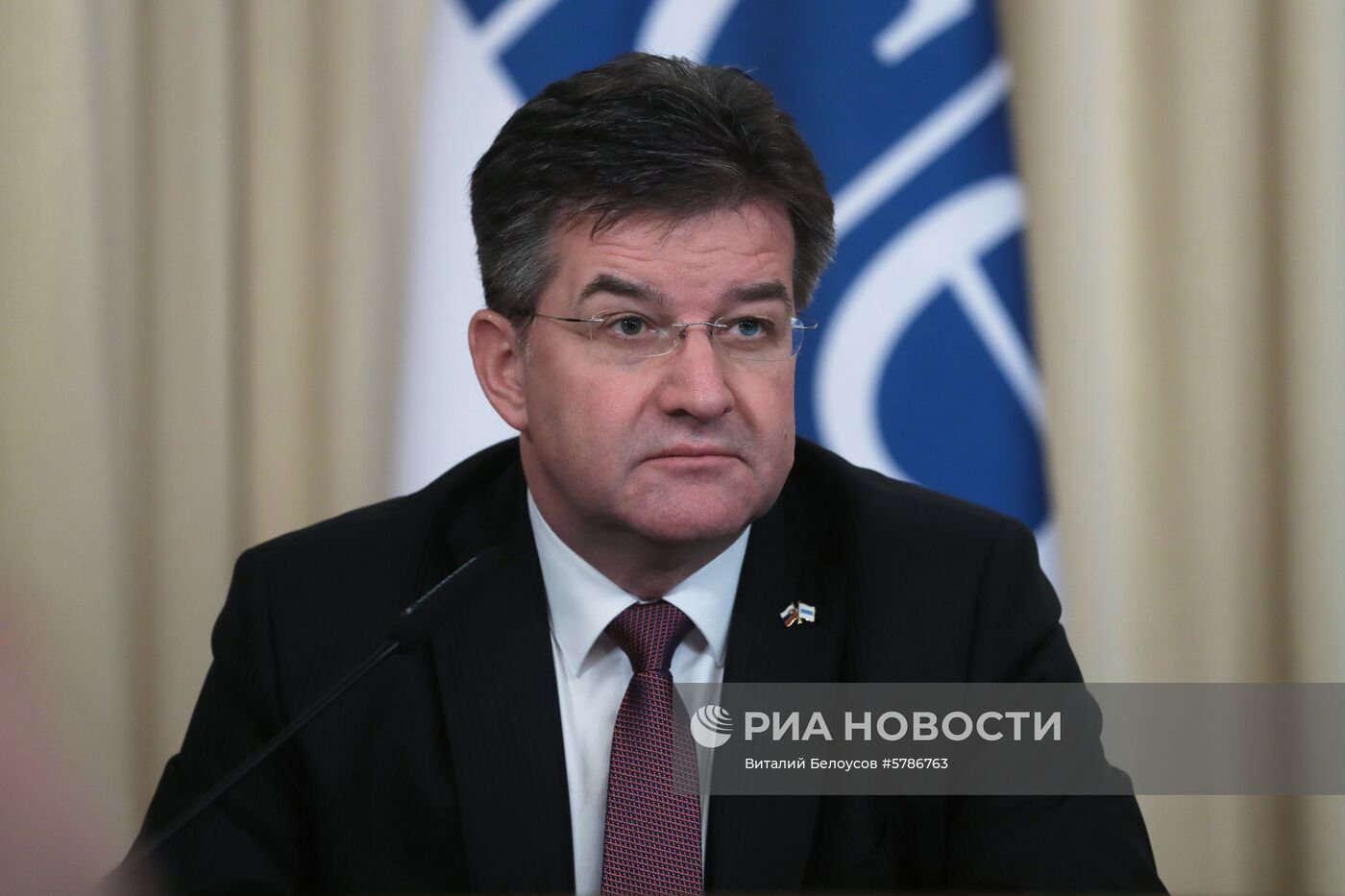 Встреча глав МИД РФ и Словакии С. Лаврова и М. Лайчака