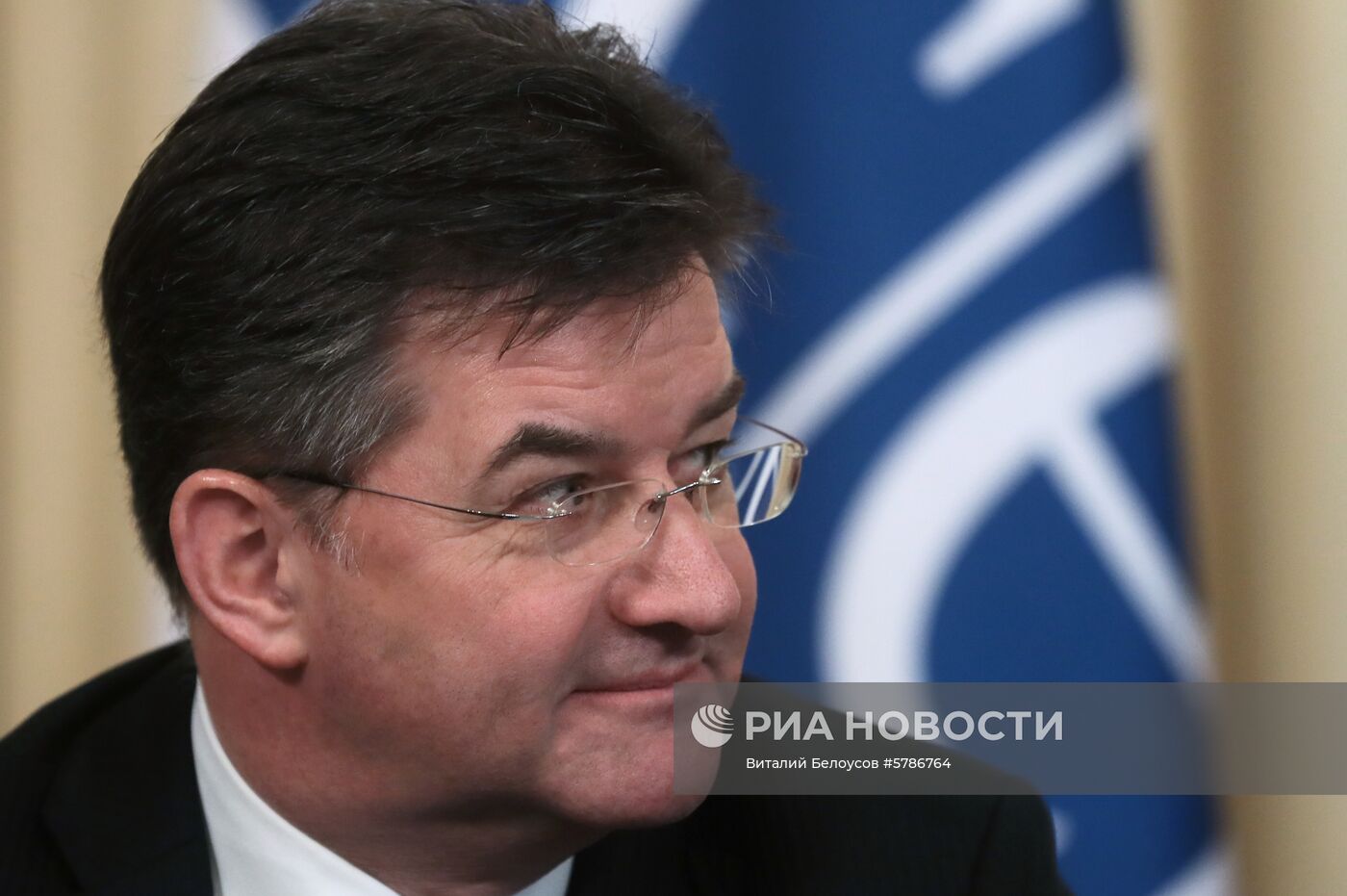 Встреча глав МИД РФ и Словакии С. Лаврова и М. Лайчака