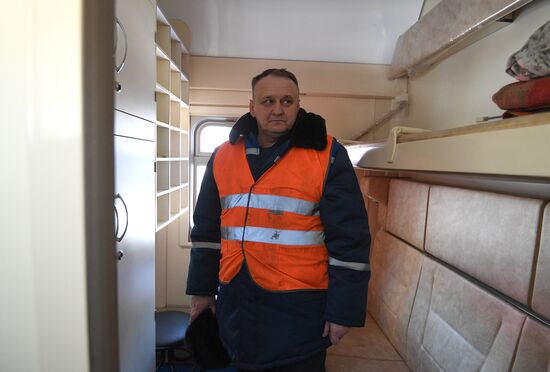 Презентация новых почтово-багажных вагонов 