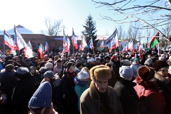 Мероприятия в память о Дебальцево-Чернухинской операции в ЛНР и ДНР