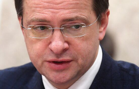 Встреча В. Мединского с лидерами киноотрасли