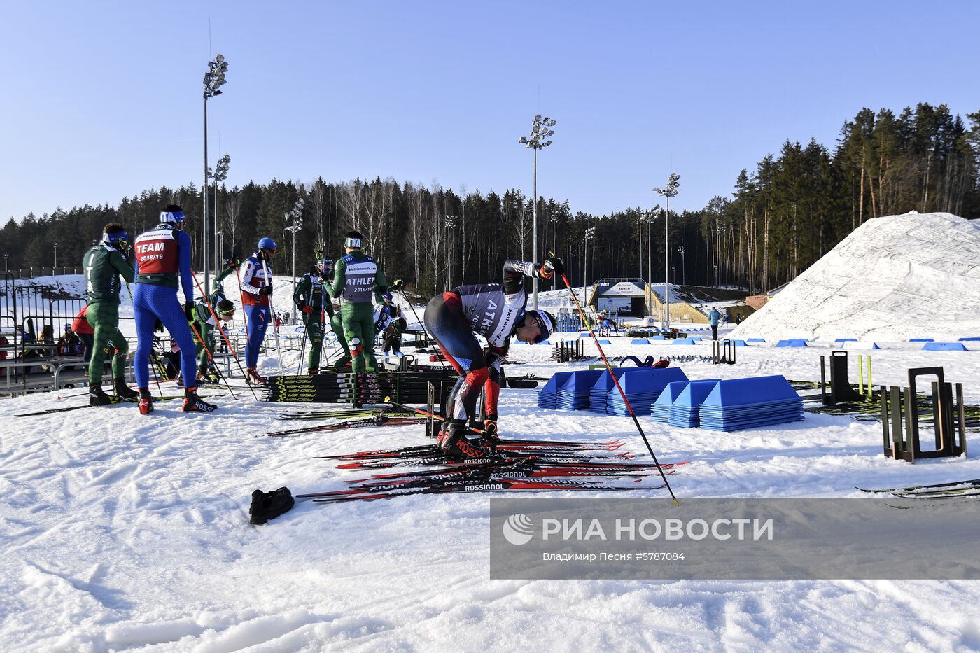 Биатлон. Чемпионат Европы. Тренировки