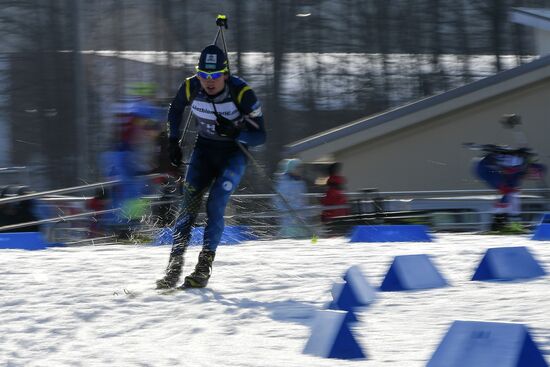 Биатлон. Чемпионат Европы. Тренировки
