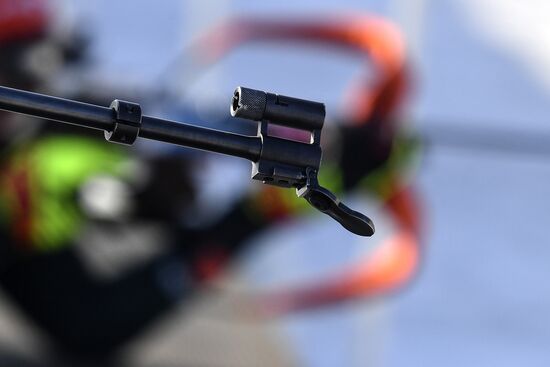 Биатлон. Чемпионат Европы. Тренировки