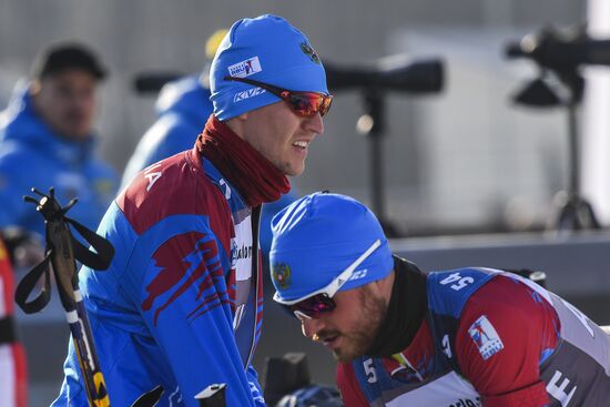 Биатлон. Чемпионат Европы. Тренировки