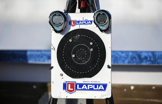 Биатлон. Чемпионат Европы. Тренировки