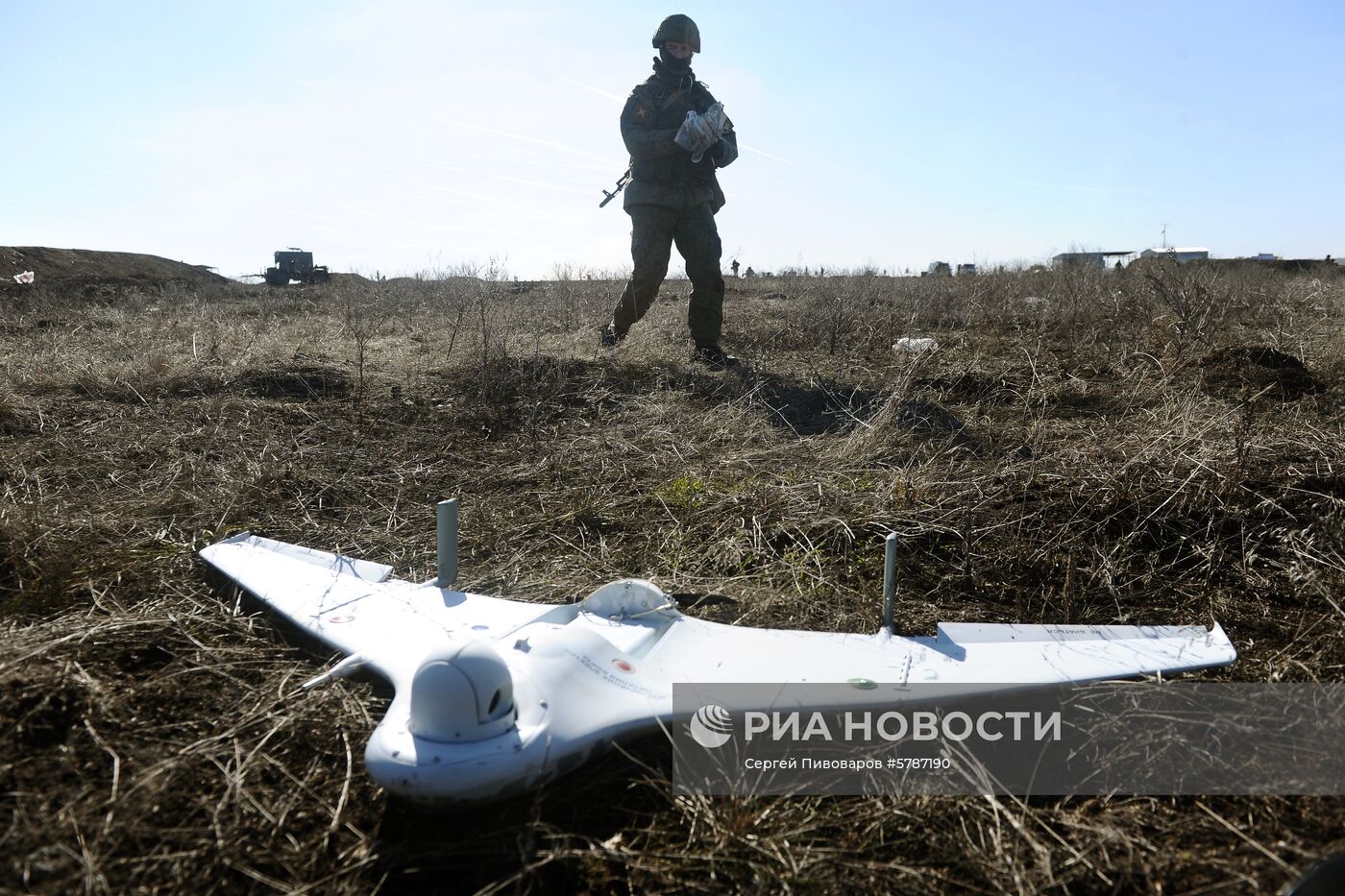 Конкурс полевой выучки "Электронный рубеж" в Ростовской области