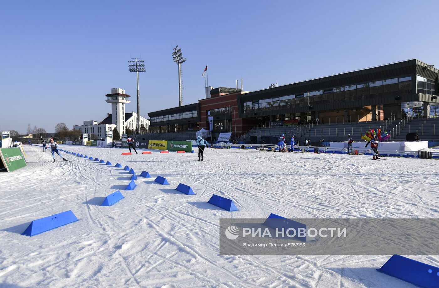 Биатлон. Чемпионат Европы. Тренировки