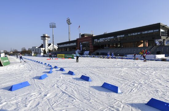 Биатлон. Чемпионат Европы. Тренировки