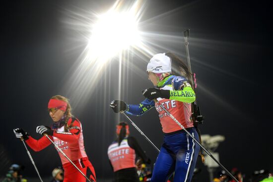 Биатлон. Чемпионат Европы. Тренировки