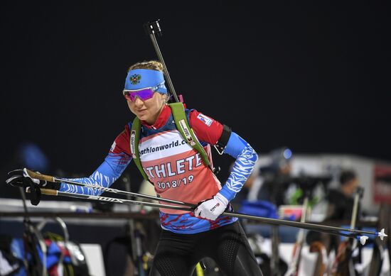 Биатлон. Чемпионат Европы. Тренировки