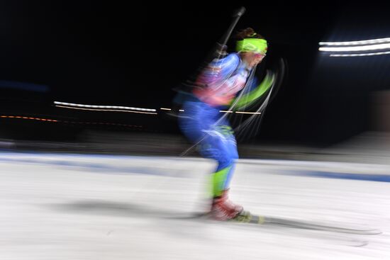 Биатлон. Чемпионат Европы. Тренировки